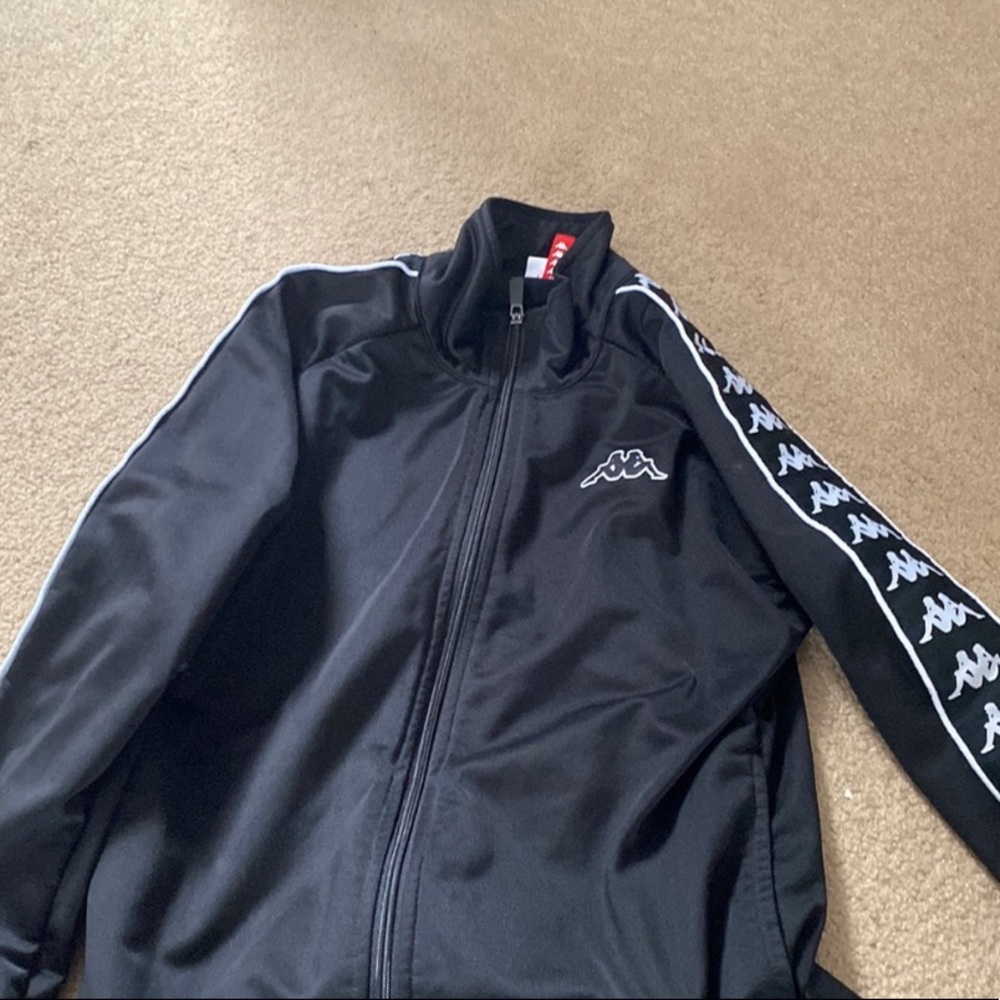 Black Kappa Tracksuit